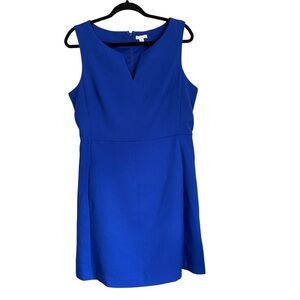 Gap Sleeveless Knee Length Royal Blue Dress Size 10 NWT